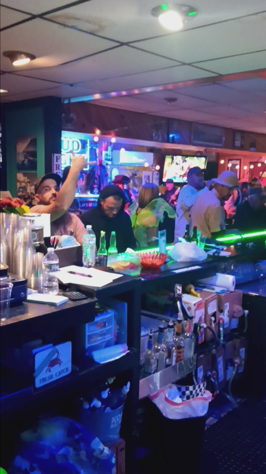 Bar interior at JR's